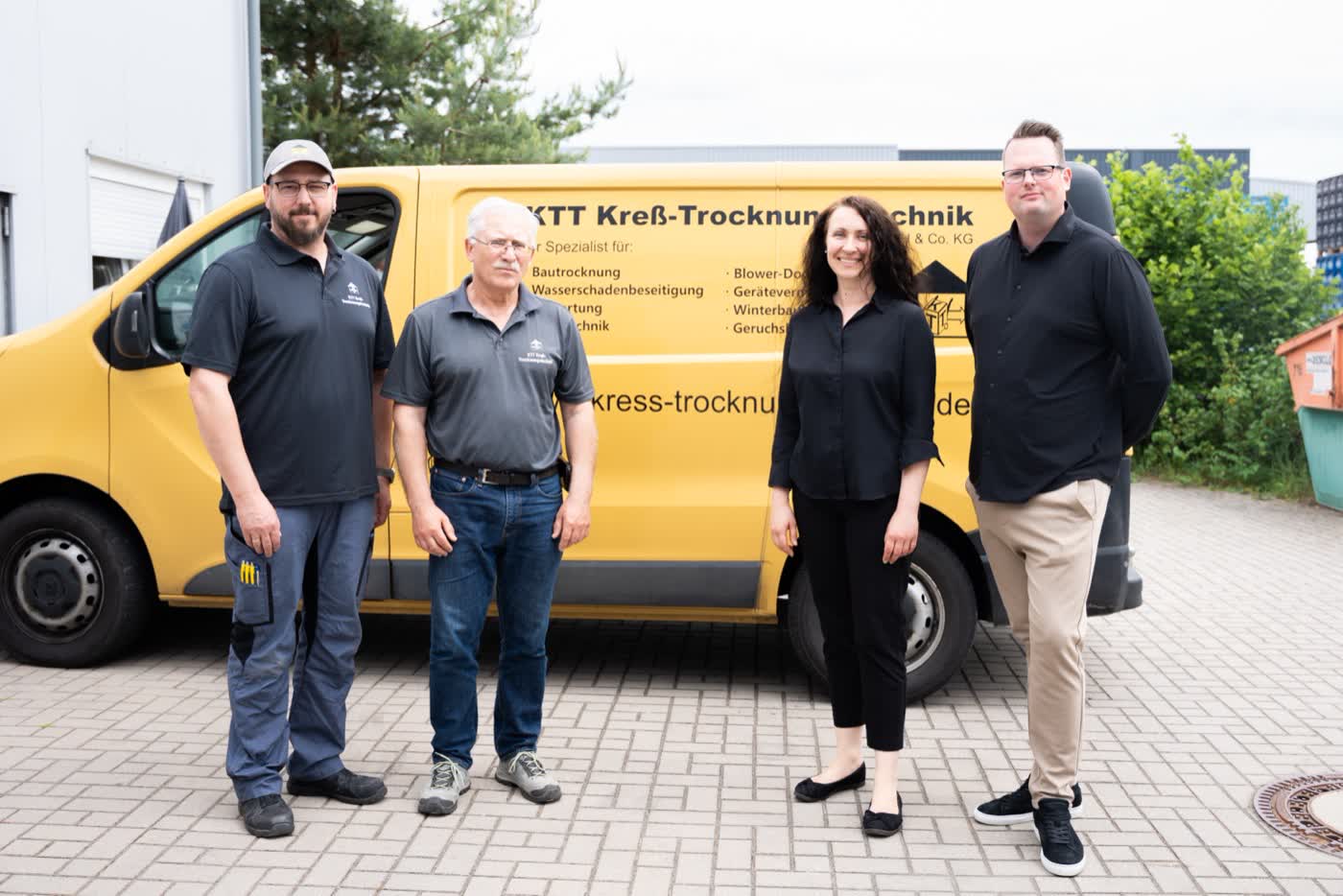 Vor Ort bei KTT Trocknungstechnik GmbH